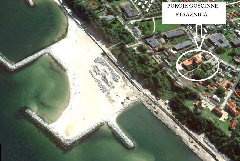 Pokoje Goscinne Straznica Jarosławiec Exteriör bild